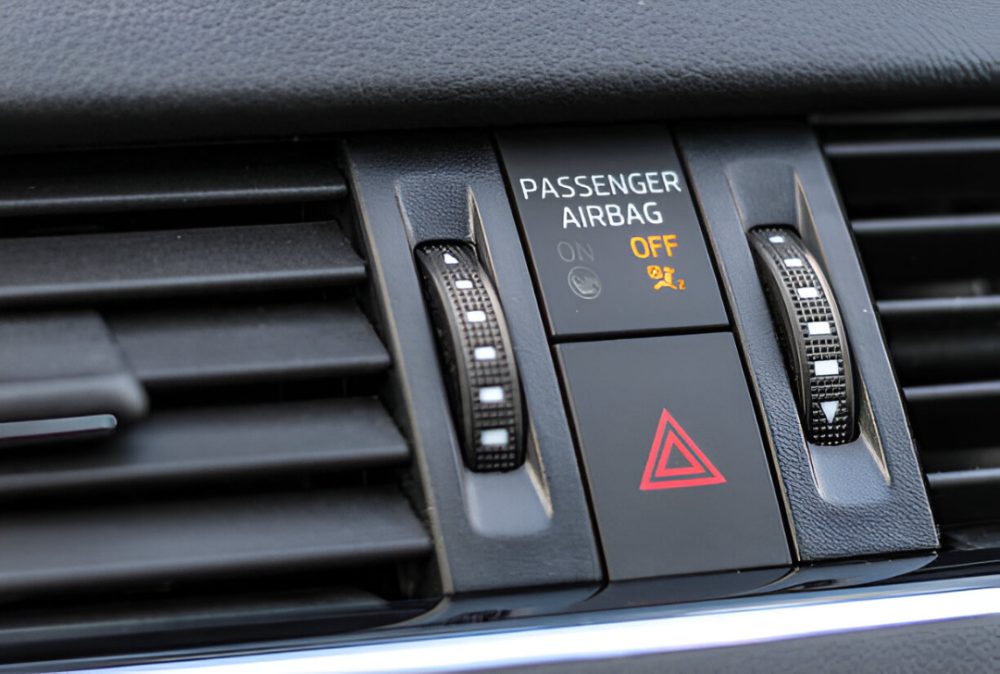passenger airbag turned off